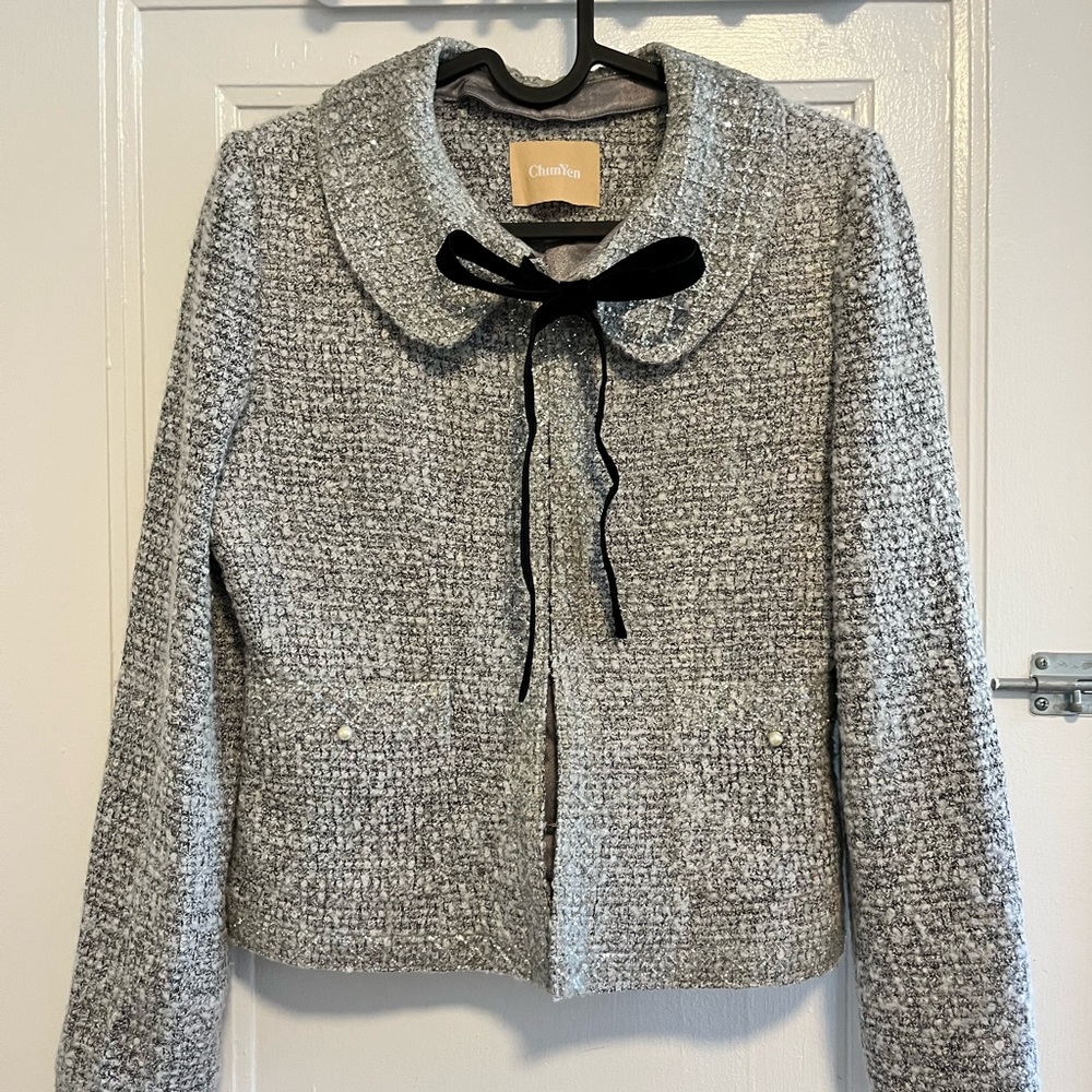 ChimYen Tweed Sparkling Jacket